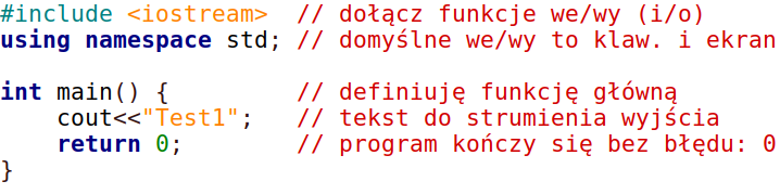 kod przykładu